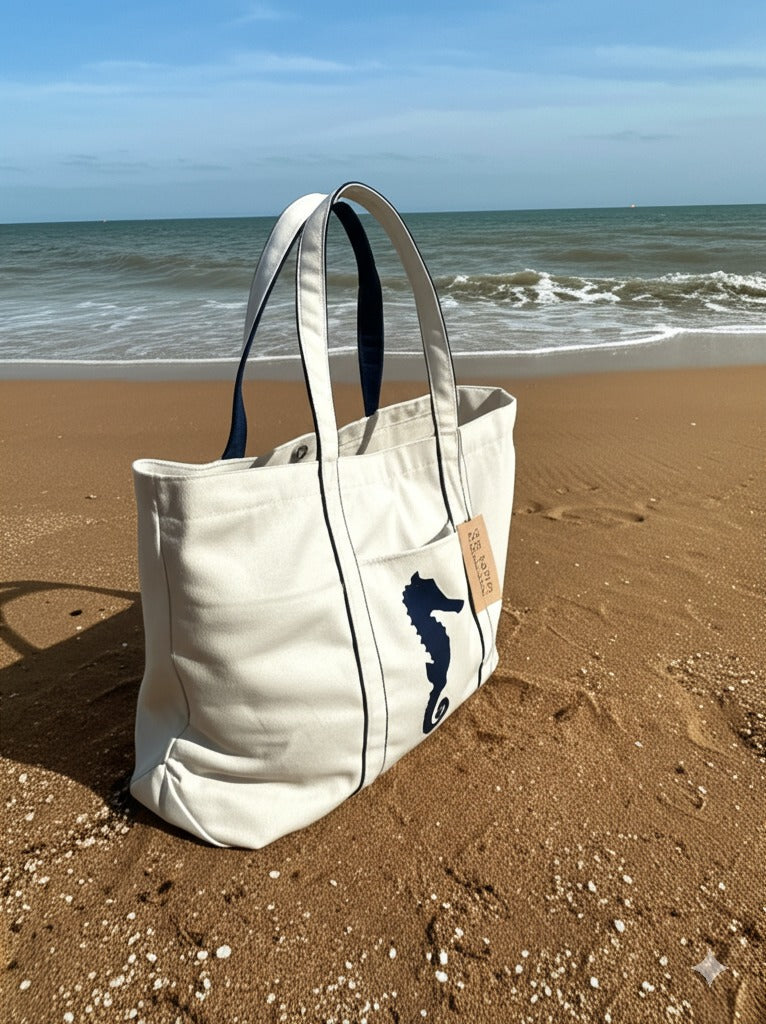 Bolso de playa BEIGE