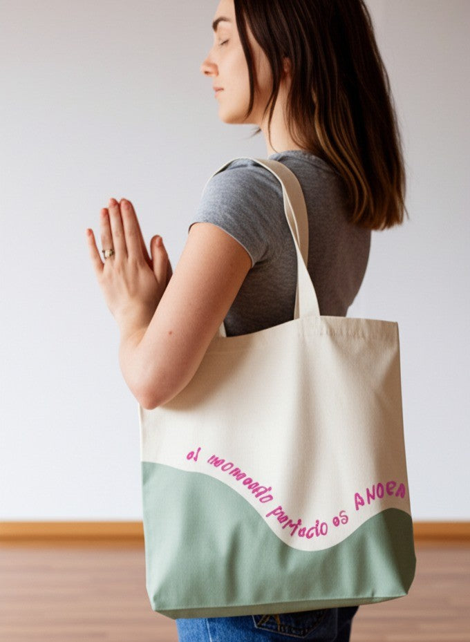 TOTE BAG "OLA-AHORA" - Algodón Orgánico