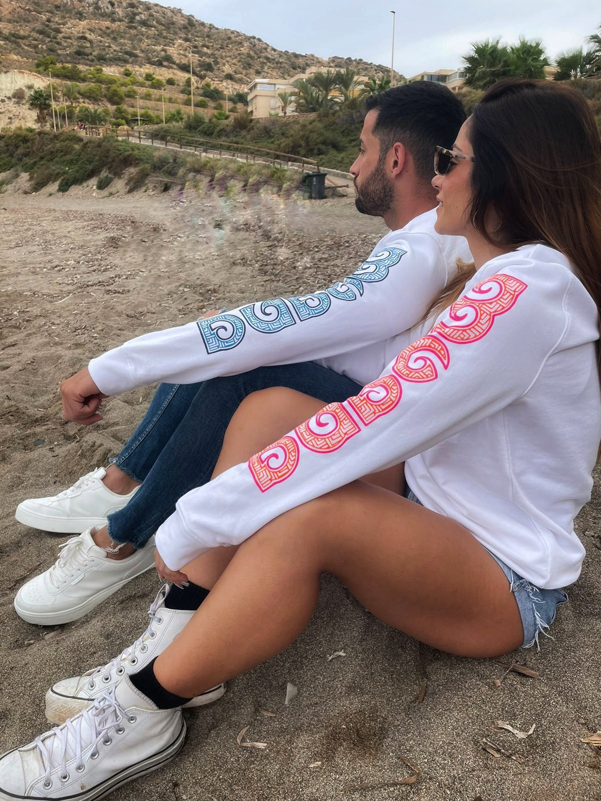 Sudadera sin capucha "MOANA" - Algodón Orgánico