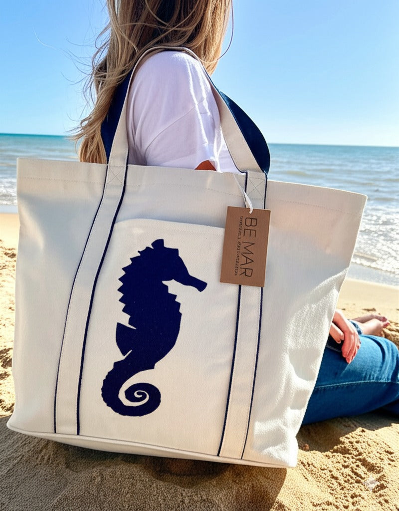 Bolso de playa BEIGE