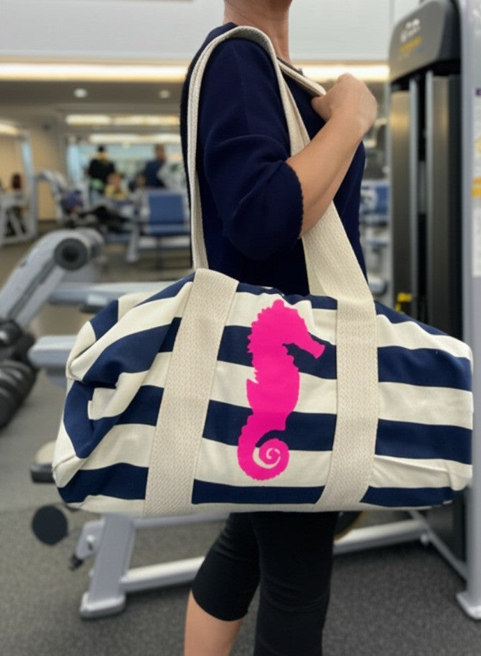 Macuto Marinero Rayas B/W - Algodón Orgánico