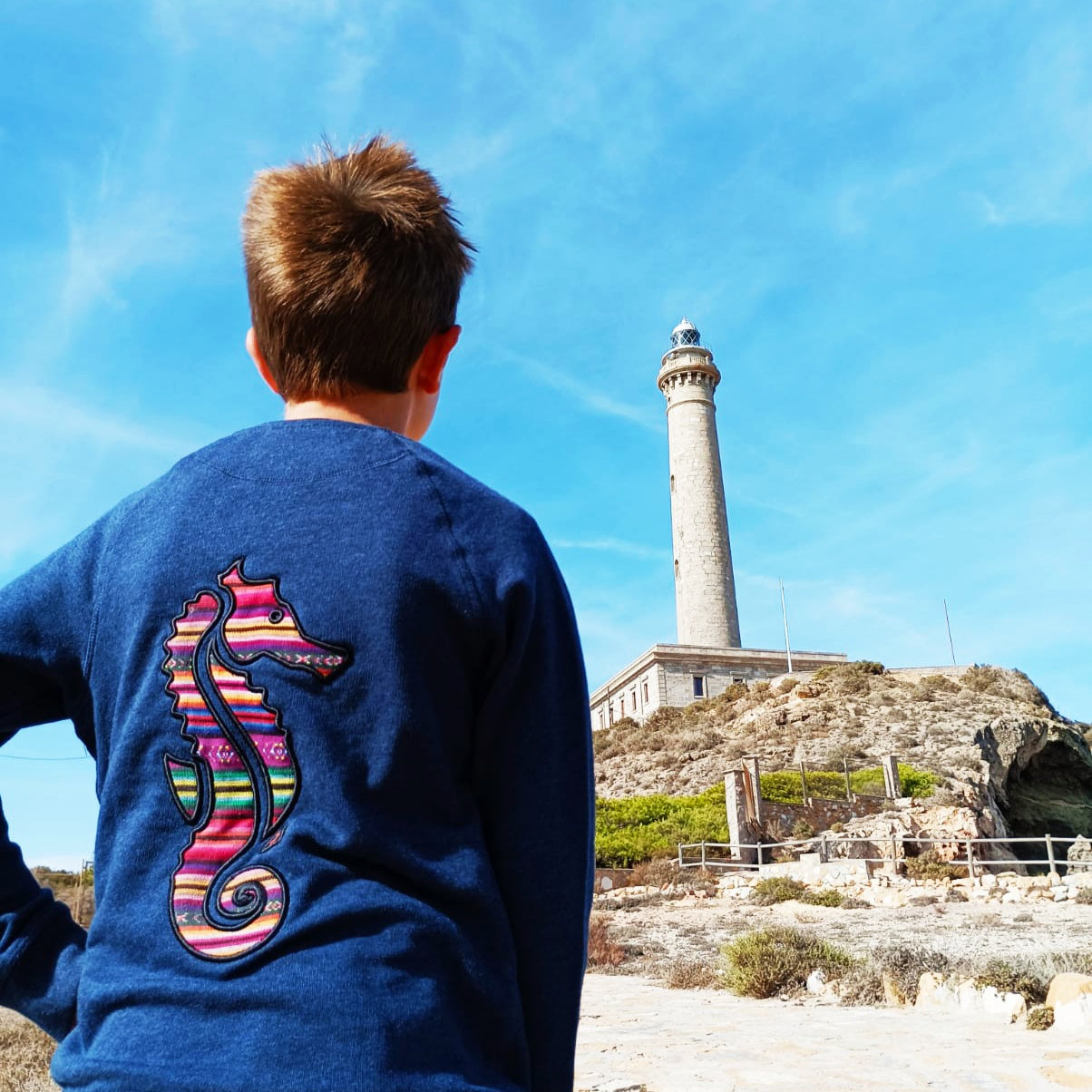 Sudadera Fusión Infantil Sin capucha - Algodón Orgánico