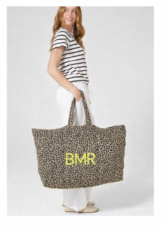 TOTE BAG OVERSIZED ANIMAL PRINT ECO BMR